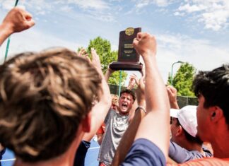Wallace State men’s tennis caps undefeated season with first national title since 1996